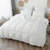 Artisanat de haute qualité avec Furball, ensemble de housse de couette pour lit Double, 220x240, literie King Size tuftée, couette et taie d'oreiller, 240226