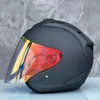 Helmy motocyklowe Przylot ECE zatwierdzony Ram4 Magrey Half Helmet Men and Women Casco Casque Racing Open Face