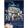 Kits de construction de modèles en gros camion jouet personnalisé T bloc voiture guerre spatiale science-fiction robot de marche Technik construire pour les enfants Christma Dh9Ci