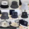 Cappelli alla moda per donna Uomo Berretti da baseball Beanie Casquettes Tinta unita Marca Doppia lettera Pescatore Patchwork Estate Autunno Inverno Cappello a tesa larga