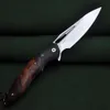 Новый портативный складной коллекционный нож ручной работы из порошковой стали высокой твердости M390 для выживания на открытом воздухе 604133