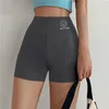 Kvinnors trosor Kvinnor Shorts Hög midja Fitness Sport Sömlös Legging Kvinnlig kroppsform Underkläder Elastisk stretch Lyft upp platt mage