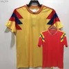 Fußballtrikots Retro-Klassiker Kolumbien Heim-Auswärts-Fußballtrikots GUERRERO VALDERRAMA ESCOBAR FußballshirtH240306