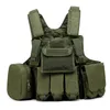 Jaquetas de caça Little Green Man EMR Camo Tactical Tank Top MOLLE Destacável