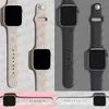 Projektant silikonowy opaska Apple Watch 38 40 41 42 44 45 49 mm L Flower Watch Pasp Sport Opaska na iWatch Serie
