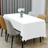 Table Cloth Rectangle PEVA Tablecloth Overlays Wedding Christmas Baby Shower Birthday Events Banquet Decor Home Dining