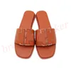 2024 Designer Sandals Famous women leather Beach Original Miller Metallic Soft Sandal ladies slides Shower Room torys sliders flip flops Tasman Slippers Size 41