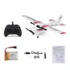 FX801 RC avion EPP mousse 24G 2CH RTF télécommande envergure avion fixe avion jouets cadeaux pour enfants enfants 240228