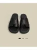 Дизайнер H Slippers Sandals and Slippers для женщин летом 2024 года Новая повседневная верхняя одежда с высокими кожаными мягкими подошвами Ленивые люди Плоские дни