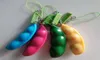 Squeezeabean Red Green Blue Yellow Pea Perse Toys Squeezy Soy Bean Simple Key Ring Keychain Squeeze Soybean Finger Puzz4116817