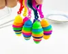 Cartoon Car Keychain Pendant Fingertip Snail Slug Bag Toy Caterpillar Keychain Accessories Whole249T206h3241009