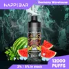 Original HAPP BAR HS12000 puff 12k 15k disposable vape 12000 15000 puffs rechargeable e cigarette 13 flavors 2% 5% ready to ship in eu warehouse