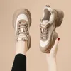 NIEUWE Designer Women Sports 2024 Opgelost voor dikke vader lente en zomer casual veelzijdige dameshoogte verhogen reissing single schoenen 154 s 154 s