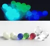 Roken nagel lichtgevende gloeiende steen 6 mm 8 mm Terp Pearl Ball Insert met blauwgroene topparels2159008