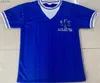 Fotbollströjor 1985 Final Rotterdam Soccer Jersey EFC ECW Cup Ratcliffe Bracewell Gray Reid Gary Lineker Home Classic Vintage Football Shirth240306