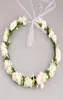 Adjustable Handmade Fabric Wreath Head Wear For Wedding Decorations Flower Crown Bride Hair Accessories Flower Wreaths6998116