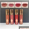 Lip Gloss 6 Color Mirror Glaze Lasting Dudu Natural Makeup Non-Stick Cup White Lipstick Korean Professional Drop Delivery Dhivp
