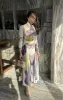 Vestidos 2023 Miyake plisado nuevo traje de mujer delgado estampado occidental cuello alto manga larga Top + falda delgada suelta fiesta informal conjunto de dos piezas