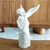 Decorative Objects Figurines Porcelain Belle Angel Miniature Ceramic Angel Girl Figurine Decor Present Home Handicraft Embellishment Ornament Accessories