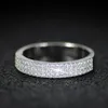 14K White Gold Jewelry Natural Diamond Bizuteria Gemstone Ring for Women Anillos De Wedding 14 K Mujer 240228