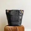 Luxury designer shoulder bag mirror quality Tote Bag real leather Handbag Black Brown Soft Lambskin Lady Medium Crossbody Bags Fashion Purse