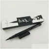 Подводка для глаз Professional Makeup Epic Ink Liner Водостойкий черный жидкий карандаш для глаз Make Up Maquiagem Long Lasting In Stiock Pen Eyelid L Dh1Yd