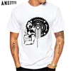 Homens Camisetas Engrenagem Fixa Bicicleta Ciclismo T-shirt Homens Manga Curta Passeio de Bicicleta de Estrada Queda Constrangimento Desenhos Animados Camiseta Hip Hop Menino Casual Tees