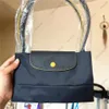 Bolsa feminina grande de grife, bolsa de ombro ecológica para compras, simples, casual, bolinho, axilas