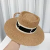 Chapeaux de paille respirants pour femmes, chapeau décontracté à la mode, haut Concave d'extérieur, chapeaux de voyage, chapeau de soleil de plage, printemps et été