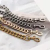 Aluminium kettingriem tas zilver goud metaal 13mm Designer schoudertas ketting vervanging accessoires hardware 120cm 240229