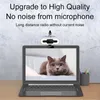 Portable 4K Webcam PC Laptop 2K 1080P Webcam Live Streaming Flexible Full HD Web Camera For Computer With Microphone With Light 240306