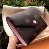 5AM41938/62742 victorine purses with box multicolor coin purse Mini Short wallets foldable Key Coins Card Holder Case Accessoires Wallet