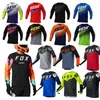 Jaquetas de corrida dos homens manga longa motocross camisa de ciclismo ranger fox downhill mountain bike mtb camisas offroad dh roupas de motocicleta