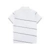 Męskie koszulki Polos Haftowane i drukowane letnie zużycie w stylu polarnym z ulicą czyste bawełniane r44