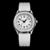 Relógio feminino movimento de quartzo relógios safira 35.6mm caso impermeável com relógios de pulso diamante montre de luxo