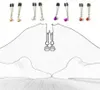 1ペアボンデージ女性用アダルトおもちゃカップルゲームUltra BDSM Nipple Clamps VaginaClitoris Flirt Stimulation Sex Shop4326057