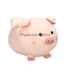 Plush Pillows Cushions Love Angel Pig P Toy Doll Down Cotton Soft Piglet Throw Pillow To Give Girl Comfort Wholesale Drop Delivery Otudf