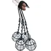 Other Bird Supplies Bite Resistant Durable Iron Decoration With Chain Feeder Rack Feeding Basket Wire Cage