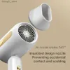 Hair Dryers Electric hair dryer professional negative ion suitable for household appliances with salon style small-sized Q240306