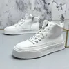 Dress European Style Party Wedding Shoes Fashion White Breathable Sports Casual Outdoor Sneakers Round Toe Thick Bottom