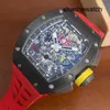 Ponadczasowe zegarki Fancy Watch RM Watch Series RM011-FM Gray Titanium Philip Massa Edition RM011 Philip Massa