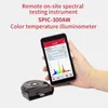 Appareil de mesure de l'éclairement à rayonnement spectral UVC, Test d'intensité UV profond, thermomètre énergétique, photomètre, SPIC-300AW