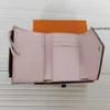 5AM41938/62742 victorine purses with box multicolor coin purse Mini Short wallets foldable Key Coins Card Holder Case Accessoires Wallet