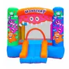Mäktig uppblåsbar Moonwalk Bouncer Kids Monster Bouncy House Jumper Hopping Castle With Air Blower Boys Birthday Partgers Outdoor Play Fun In Garden Yard inomhus inomhus