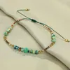 Charm Bracelets C.QUAN CHI Agate Beads Natural Stone Strand Bracelet Boho Jewelry 2024
