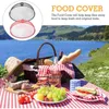 Dinnerware Sets Dustproof Cover Metal Mesh Covers Dining Table Protection Tent Stainless Steel Household