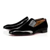 Christian Louboutin Red Bottoms Shoes CL casual shoes Mocassins pour hommes de créateurs chaussures habillées Baskets rouges Chaussures de mariage 【code ：L】