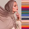 60x170cm المرأة المسلمة رمضان الأزياء القطن القطن القميص حجاب السيدات عالية الجودة العلامة الناعمة الناعمة الطويلة أفريقيا شال 240227