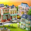 Architecture/DIY House Diy Mini Wooden Dollhouse With Furniture Light Doll House Casa Miniature Items maison For Toys Birthday Gifts