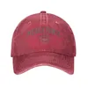Bollmössor Miskatonic University Collegiate Lovecraft Baseball Cap Vintage Ejressed Cotton Snapback Hat For Men Women Outdoor Hats